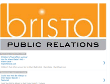 Tablet Screenshot of bristolpr.blogspot.com
