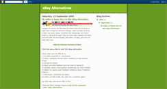 Desktop Screenshot of ebay--alternatives.blogspot.com