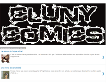 Tablet Screenshot of clunycomics.blogspot.com