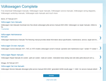 Tablet Screenshot of freevolkswagenmanuals.blogspot.com