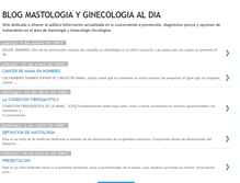 Tablet Screenshot of mastologia-ginecologia.blogspot.com