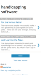 Mobile Screenshot of handicapping-software.blogspot.com