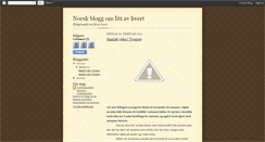 Desktop Screenshot of naturalismensblogg.blogspot.com