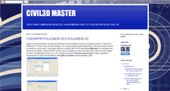 Desktop Screenshot of civil3dmaster.blogspot.com