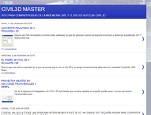 Tablet Screenshot of civil3dmaster.blogspot.com