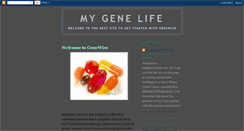 Desktop Screenshot of genewizehealth.blogspot.com