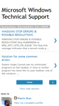 Mobile Screenshot of mswindowssupport.blogspot.com