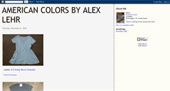Desktop Screenshot of americancolorsclothing.blogspot.com