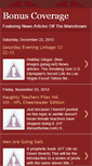 Mobile Screenshot of bonuscoverage.blogspot.com
