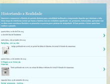 Tablet Screenshot of historiandoarealidade.blogspot.com