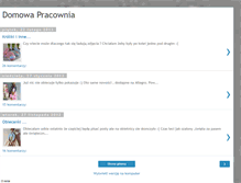 Tablet Screenshot of domowapracownia.blogspot.com