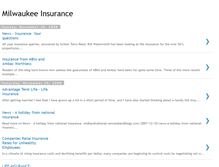 Tablet Screenshot of milwaukeeinsurance.blogspot.com