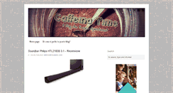 Desktop Screenshot of caffeinatime.blogspot.com