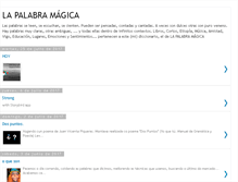 Tablet Screenshot of amalia-lapalabramagica.blogspot.com