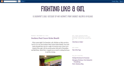 Desktop Screenshot of fightingmmlikeagirl.blogspot.com