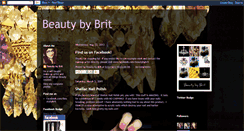 Desktop Screenshot of beautybybrit.blogspot.com