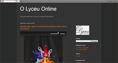 Desktop Screenshot of olyceu.blogspot.com
