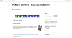 Desktop Screenshot of mutante-cosmico.blogspot.com