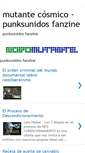 Mobile Screenshot of mutante-cosmico.blogspot.com