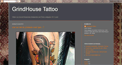 Desktop Screenshot of grindhousetattoo.blogspot.com