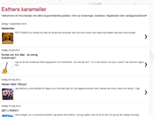 Tablet Screenshot of estherskarameller.blogspot.com