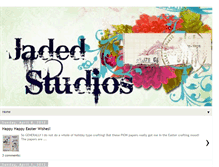 Tablet Screenshot of jadedstudios.blogspot.com