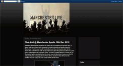 Desktop Screenshot of manchesterlive.blogspot.com