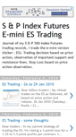 Mobile Screenshot of e-mini-index-futures.blogspot.com