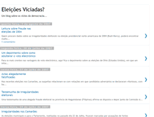 Tablet Screenshot of eleicoesviciadas.blogspot.com