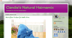 Desktop Screenshot of naturalhairnamix.blogspot.com