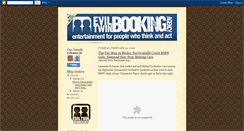 Desktop Screenshot of eviltwinbooking.blogspot.com