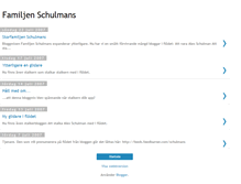 Tablet Screenshot of familjenschulmans.blogspot.com