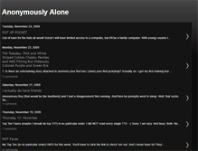 Tablet Screenshot of anonymously-alone.blogspot.com
