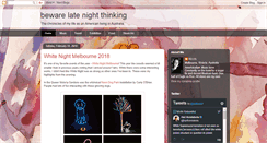 Desktop Screenshot of bewarelatenightthinking.blogspot.com