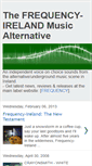 Mobile Screenshot of frequency-ireland.blogspot.com