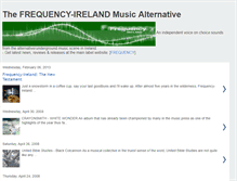 Tablet Screenshot of frequency-ireland.blogspot.com