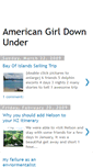 Mobile Screenshot of americangirlinnz.blogspot.com