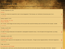 Tablet Screenshot of haphazardlife.blogspot.com