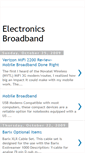 Mobile Screenshot of electronics-broadband.blogspot.com