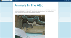 Desktop Screenshot of animalsinattic.blogspot.com