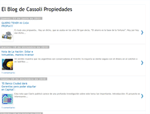 Tablet Screenshot of cassolipropiedades.blogspot.com