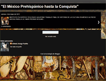 Tablet Screenshot of mmexicoprehispanico.blogspot.com