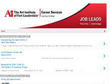 Tablet Screenshot of aiflcareerservices.blogspot.com