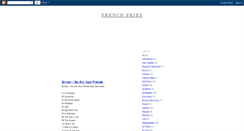 Desktop Screenshot of french-fries-3000.blogspot.com