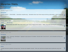 Tablet Screenshot of merentaswaktu.blogspot.com