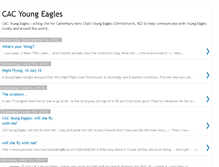 Tablet Screenshot of cacyoungeagles.blogspot.com