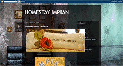 Desktop Screenshot of homestayiimpian.blogspot.com