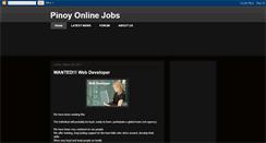 Desktop Screenshot of gopinoyonlinejobs.blogspot.com