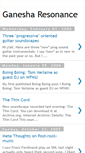Mobile Screenshot of ganesharesonance.blogspot.com