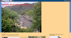 Desktop Screenshot of kaveriwildlifesanctuary.blogspot.com